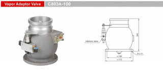 Valve d'adaptateur de vapeur_C803A-100