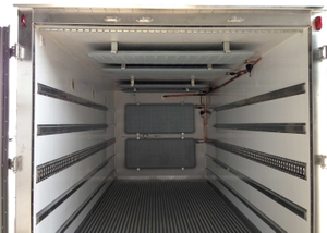 Carrosserie de camion congélateur à ultra basse température avec unités de plaques eutectiques et kits de panneaux sandwich FRP/GRP entièrement fermés, carrosserie de camion congelée