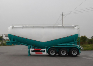 Semi-remorques-citernes pneumatiques en vrac 26500L avec 3 essieux pour ciment de cimentation de puits de pétrole, semi-remorque de camion-citerne de ciment